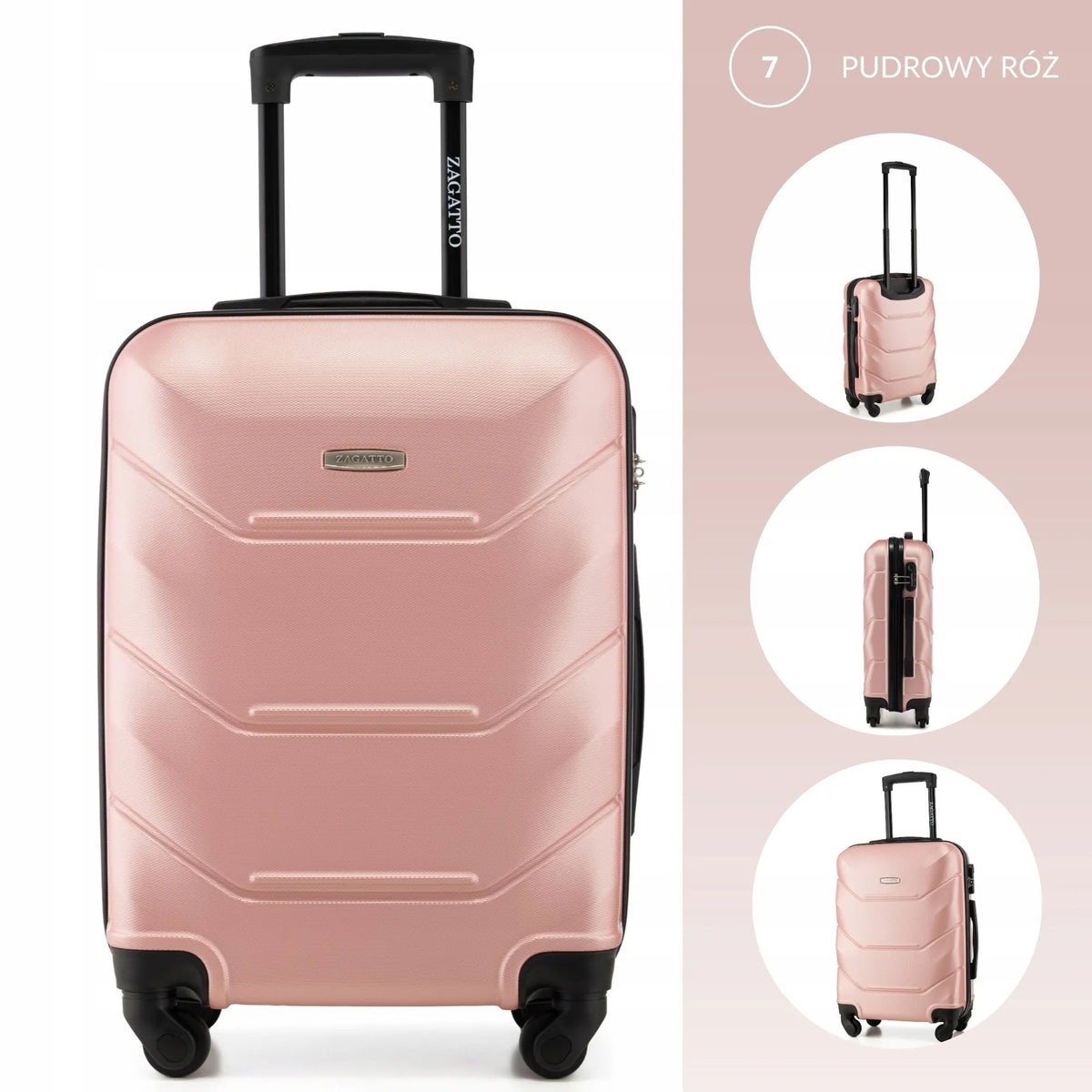 Rankinis lagaminas Ryanair 55x40x20 cm – mažas kelioninis lagaminas