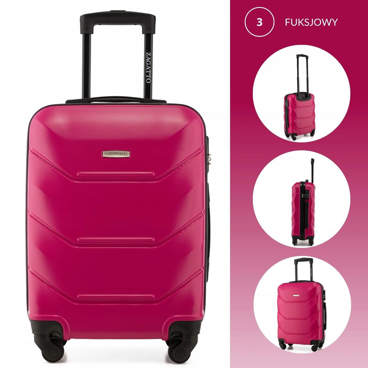 Rankinis lagaminas Ryanair 55x40x20 cm – mažas kelioninis lagaminas
