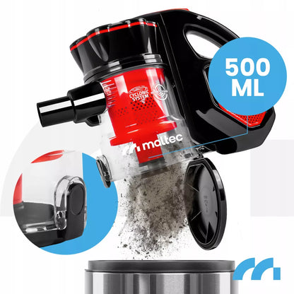 Rankinis vertikalus cikloninis dulkių siurblys Maltec Vertical turbo cyclone 600W 5 viename