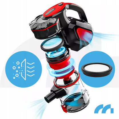 Rankinis vertikalus cikloninis dulkių siurblys Maltec Vertical turbo cyclone 600W 5 viename