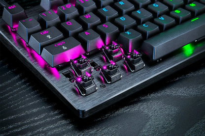 Razer Huntsman V3 Pro TKL laidinė žaidimų klaviatūra, US international (QWERTY), juoda