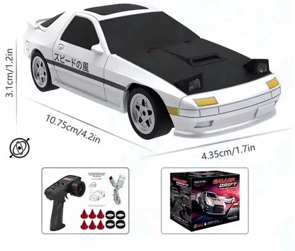 RC drifto automobilis JJR/C C8827 4WD su giroskopu ir proporciniu nuotoliniu valdymu Mazda