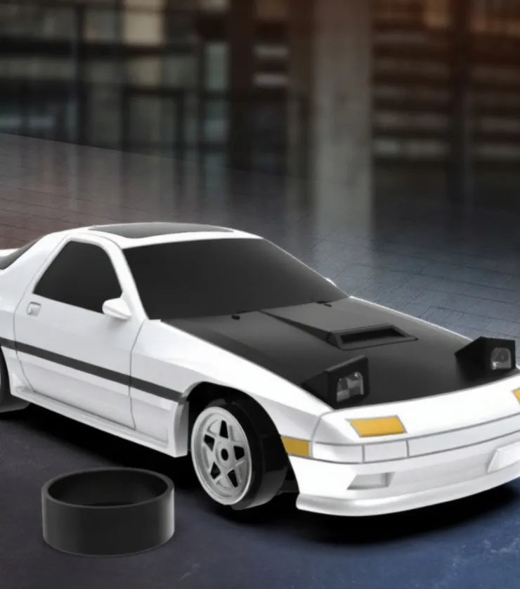 RC drifto automobilis JJR/C C8827 4WD su giroskopu ir proporciniu nuotoliniu valdymu Mazda