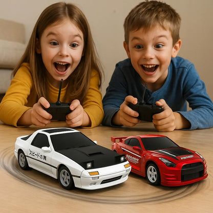 RC drifto automobilis JJR/C C8827 4WD su giroskopu ir proporciniu nuotoliniu valdymu Mazda
