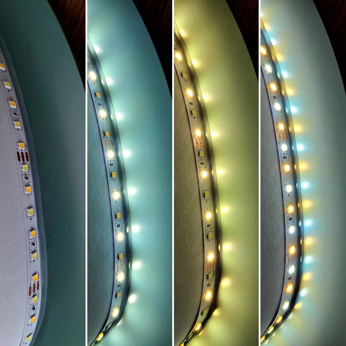 REA LED veidrodis R-9045 90+45
