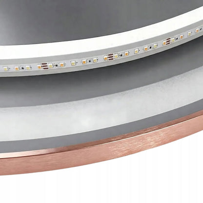 REA MMJ BRUSH COPPER LED veidrodis, 90 cm