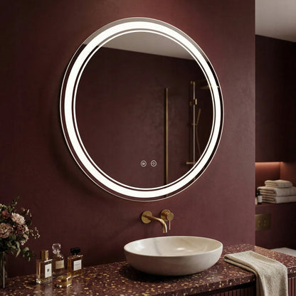REA SOFT 70 apvalus LED veidrodis