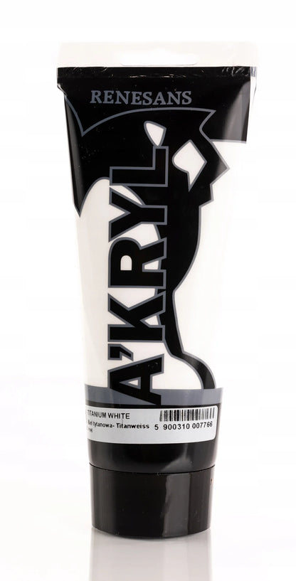 Renesans akrilinių dažų rinkinys, 6 × 200 ml