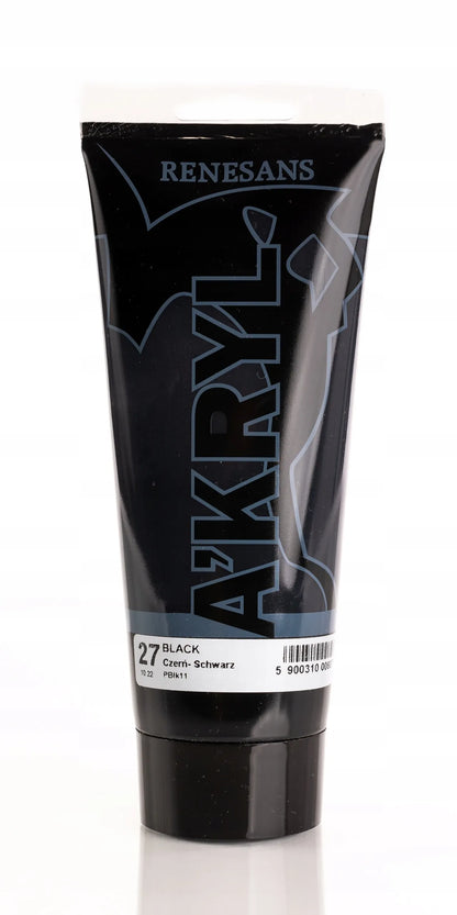 Renesans akrilinių dažų rinkinys, 6 × 200 ml