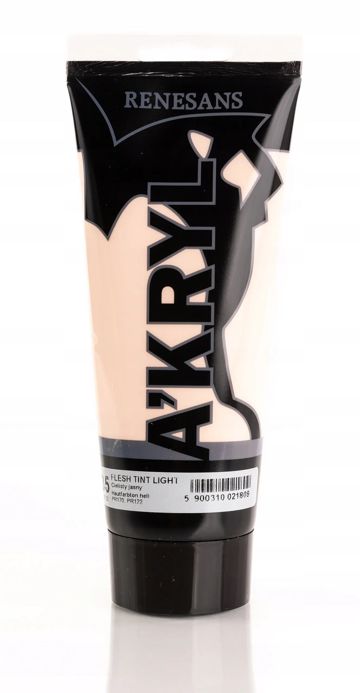 Renesans akrilinių dažų rinkinys, 6 × 200 ml