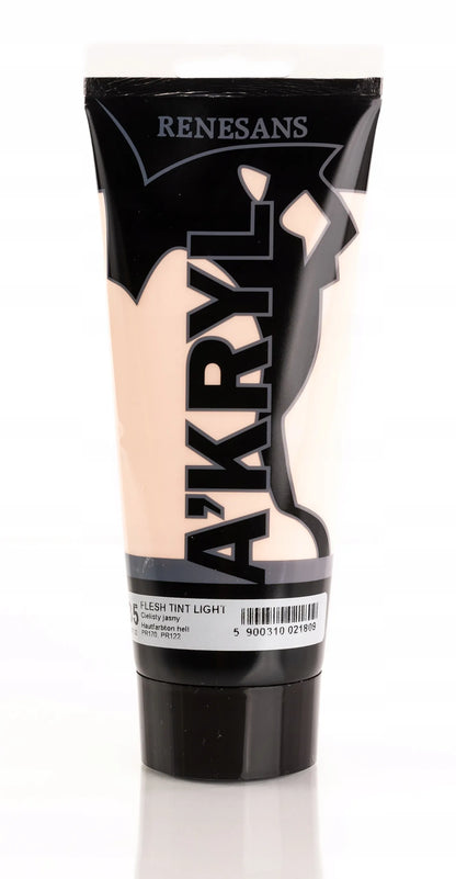 Renesans akrilinių dažų rinkinys, 6 × 200 ml