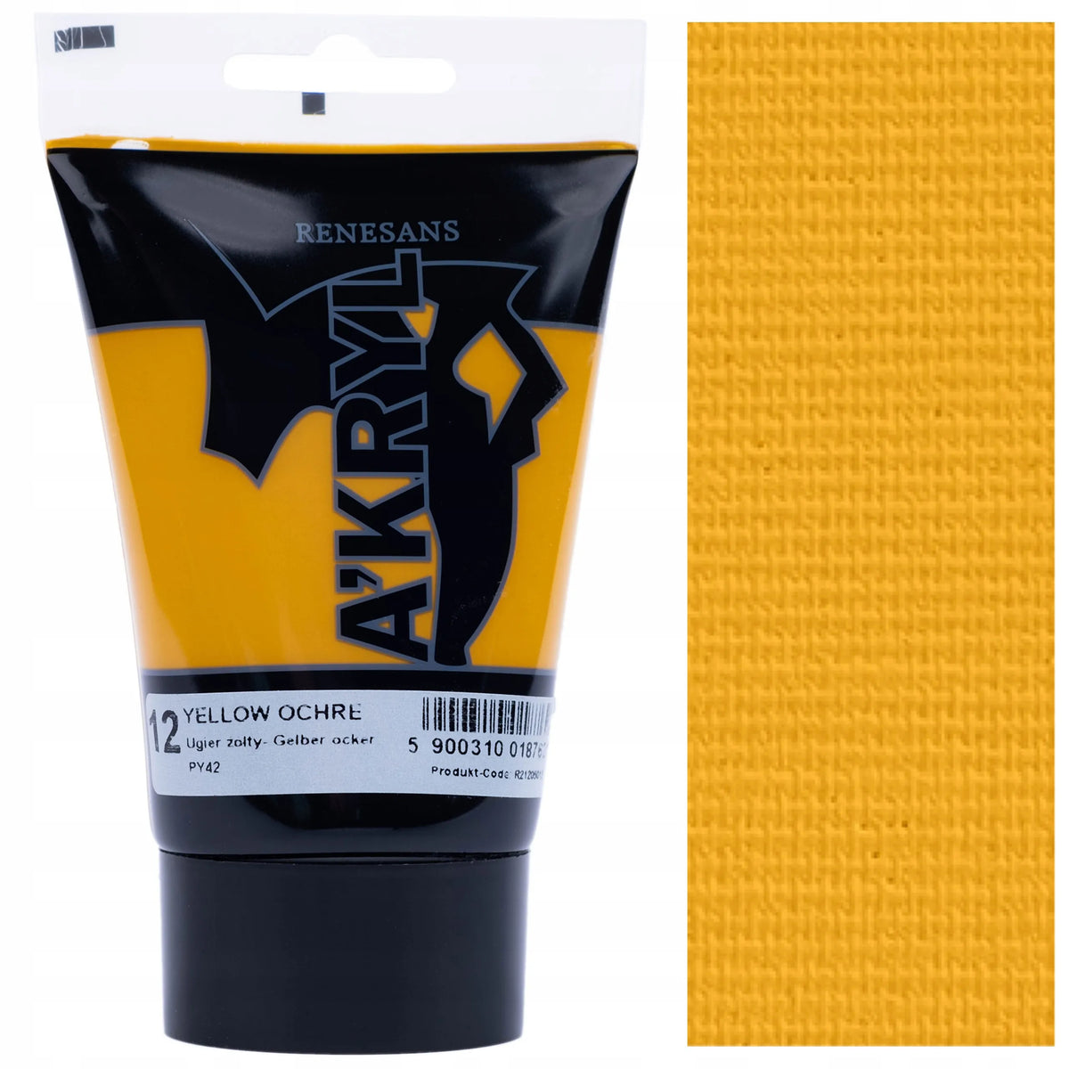„Renesans A’KRYL“ profesionalių akrilinių dažų rinkinys, 12 × 100 ml