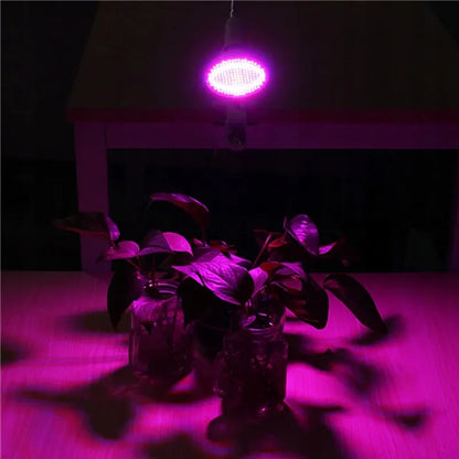 RETOO augalų auginimo lempa, 200 LED LED panelė su spaustuku, 20 W, E27, lanksti