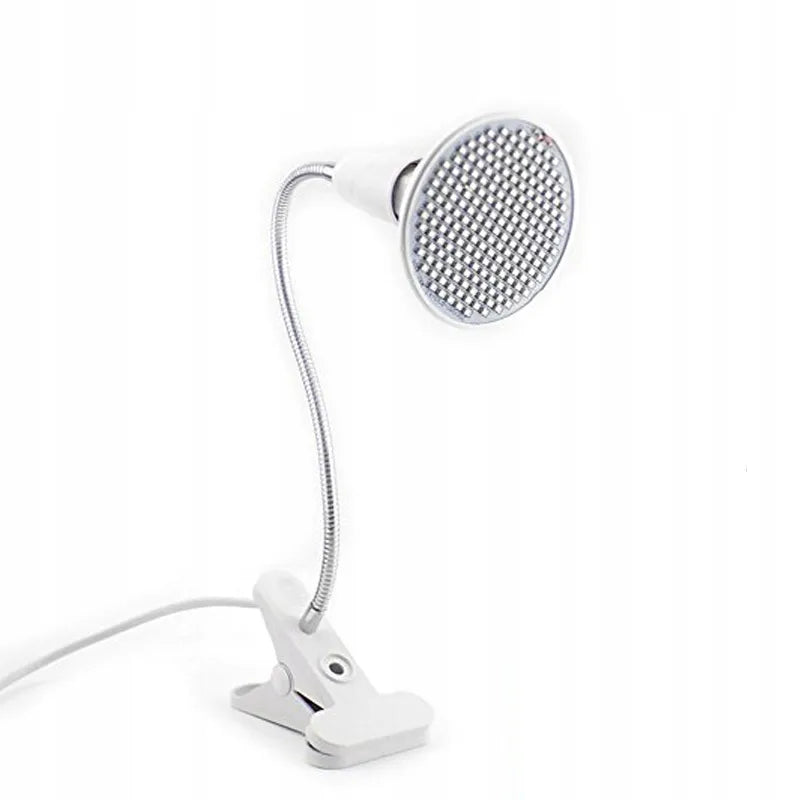 RETOO augalų auginimo lempa, 200 LED LED panelė su spaustuku, 20 W, E27, lanksti