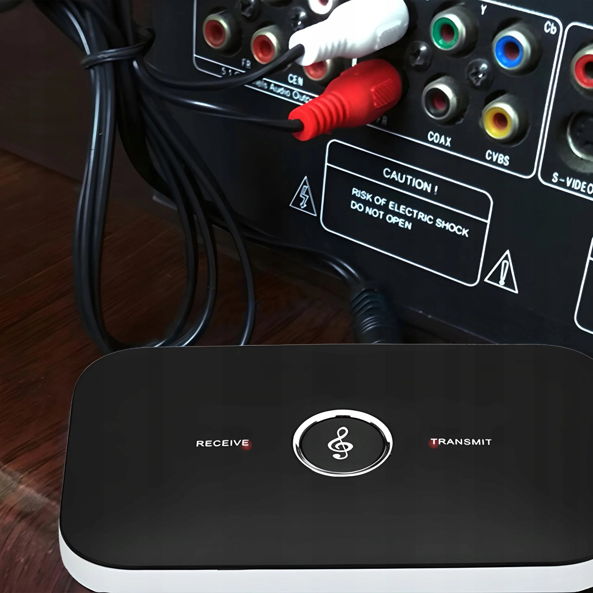RETOO „Bluetooth“ adapteris: imtuvas ir siųstuvas, AUX garso jungtis su laidais