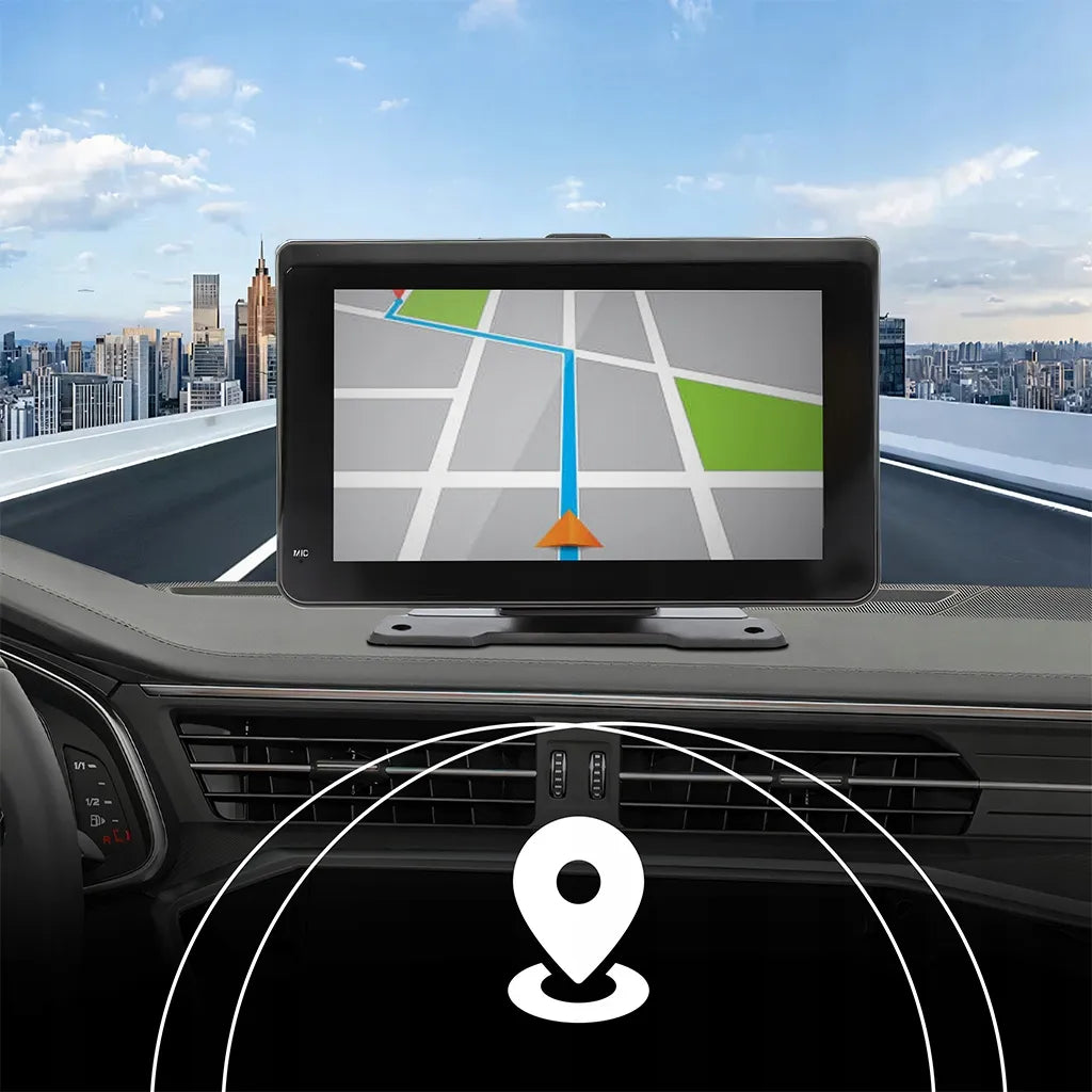 „Retoo“ ER1081 7 colių automobilinė multimedijos stotelė su „Apple CarPlay“, „Android Auto“ ir galinio vaizdo kamera