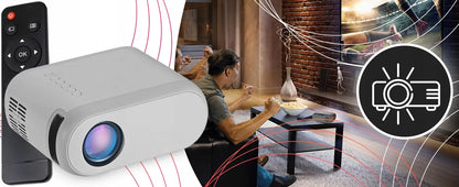 RETOO ER1160 Nešiojamas Wi-Fi projektorius, Full HD, 3000 lm