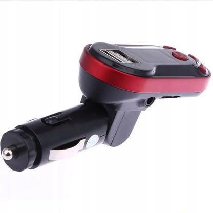 RETOO FM siųstuvas Bluetooth MP3 įkroviklis 2xUSB SD LCD laisvų rankų įranga + pultelis