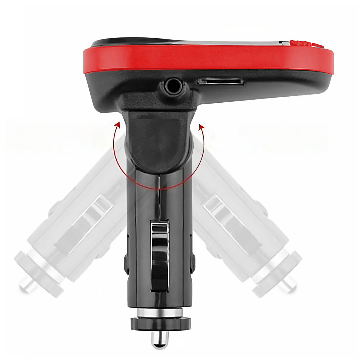 RETOO FM siųstuvas Bluetooth MP3 įkroviklis 2xUSB SD LCD laisvų rankų įranga + pultelis