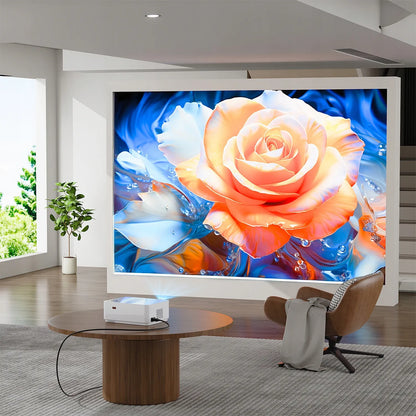 RETOO išmanusis projektorius SMART TV Wi-Fi Full HD 4K 9000 lm LCD LED Bluetooth Android