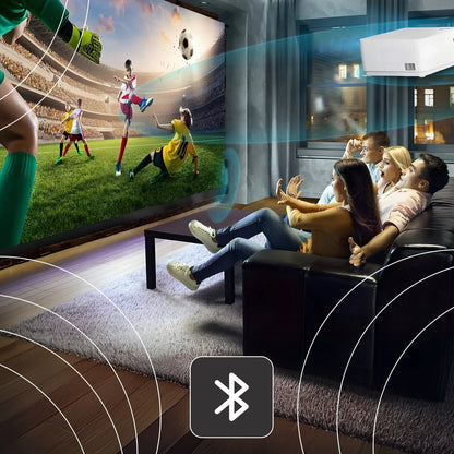 RETOO išmanusis projektorius SMART TV Wi-Fi Full HD 4K 9000 lm LCD LED Bluetooth Android