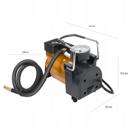 RETOO M050 automobilinis kompresorius 12 V, 150 PSI, su 3 antgaliais