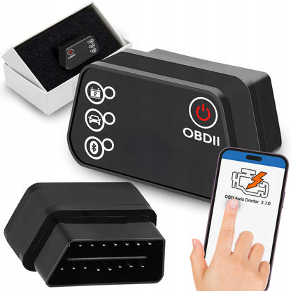 RETOO OBD2 Bluetooth diagnostikos sąsaja, lenkų kalba, klaidų trynimo testeris