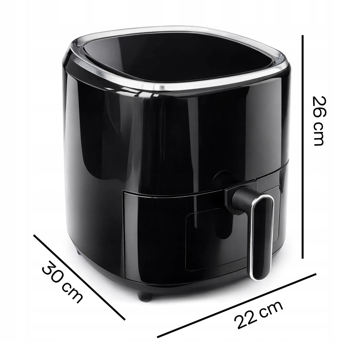 RETOO oro gruzdintuvė AIR FRYER 3,2L orkaitė 1200W 10 režimų