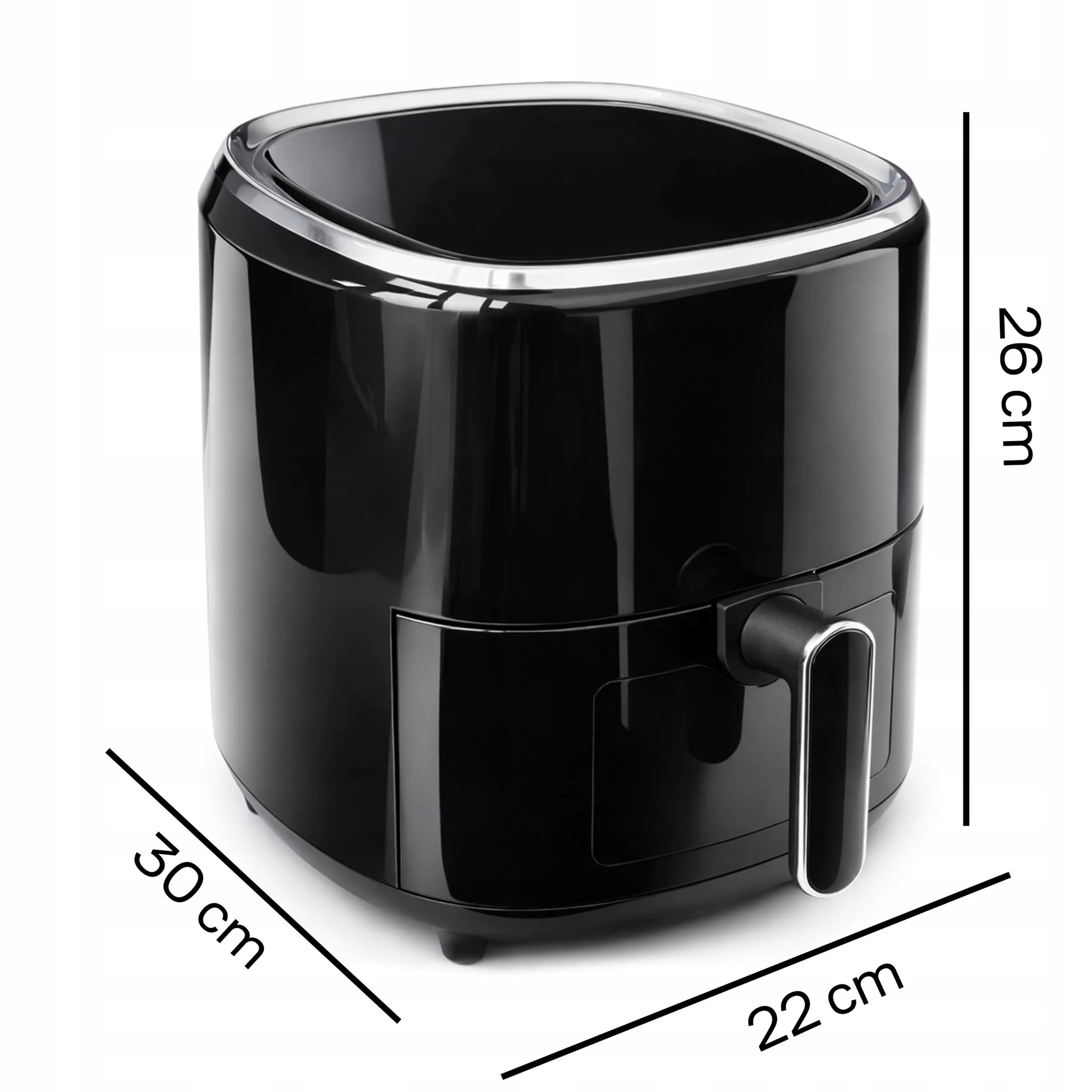 RETOO oro gruzdintuvė AIR FRYER 3,2L orkaitė 1200W 10 režimų