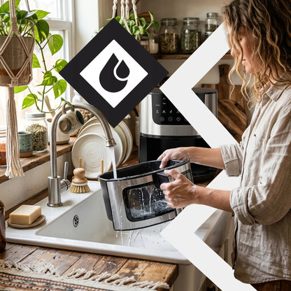 RETOO oro gruzdintuvė AIR FRYER 7L orkaitė 1500W 7 režimai