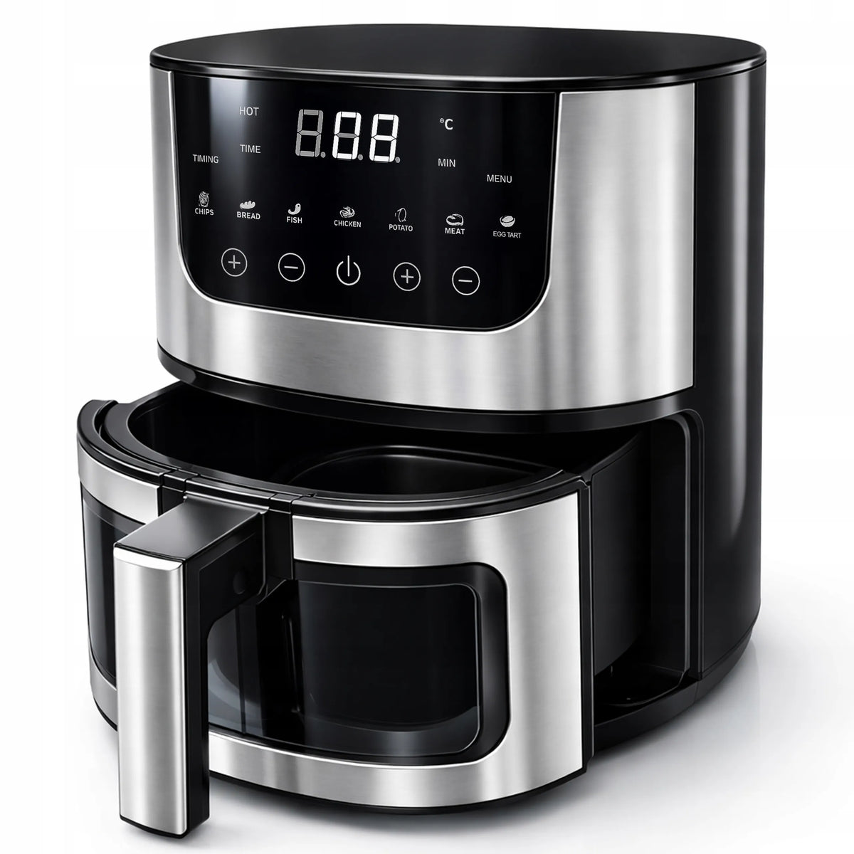 RETOO oro gruzdintuvė AIR FRYER 7L orkaitė 1500W 7 režimai