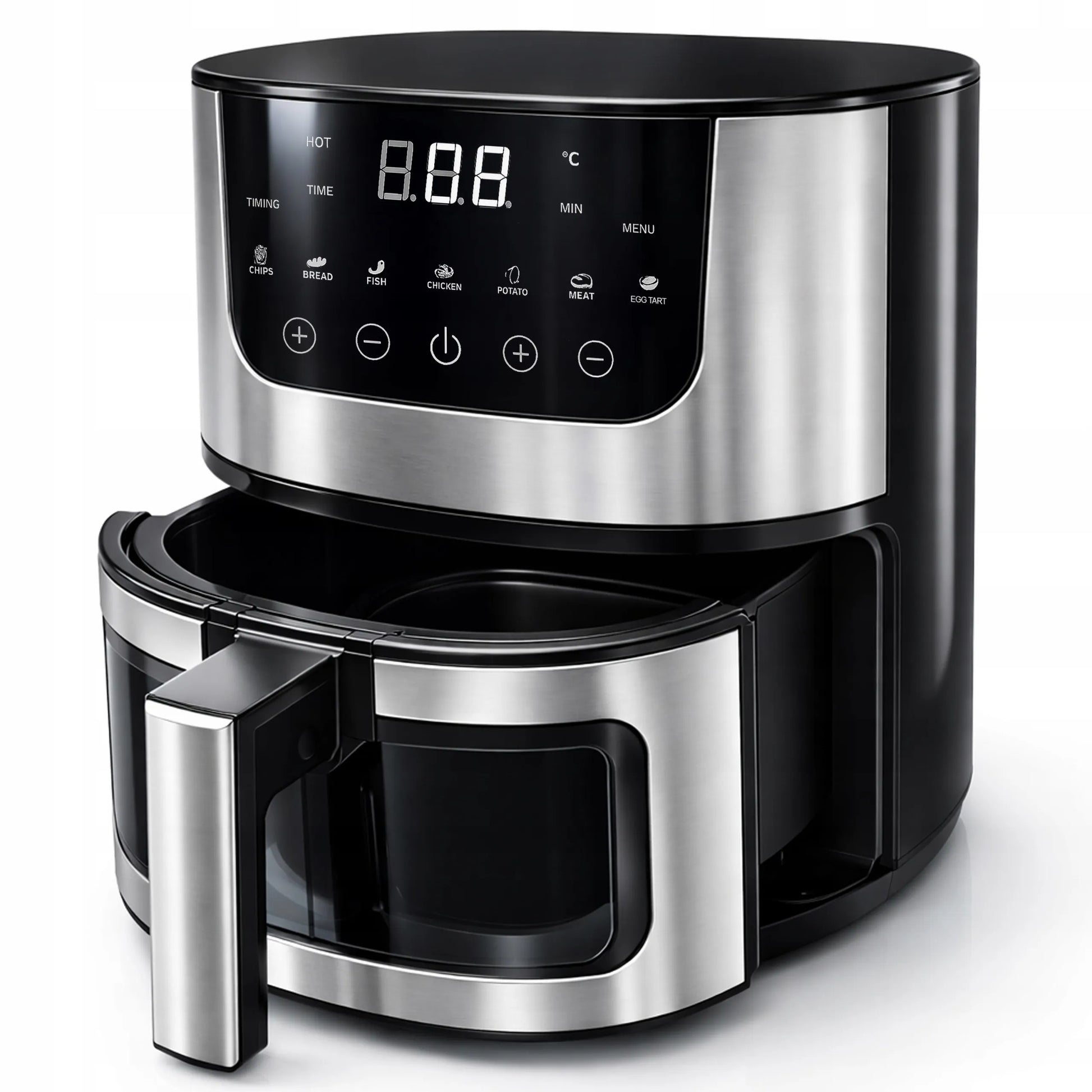 RETOO oro gruzdintuvė AIR FRYER 7L orkaitė 1500W 7 režimai