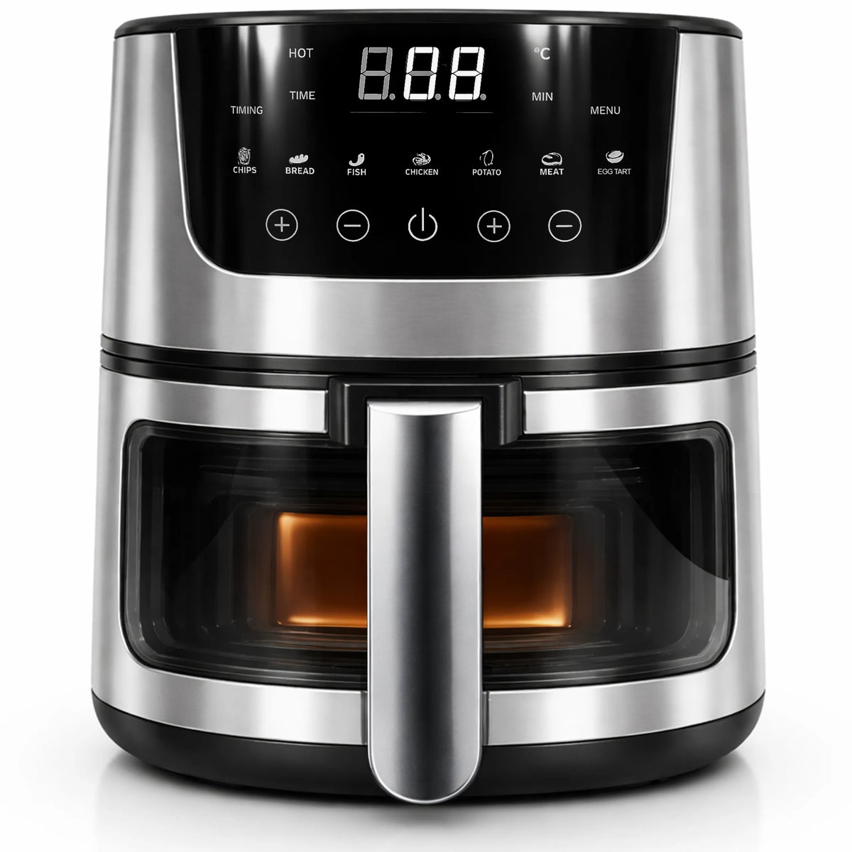 RETOO oro gruzdintuvė AIR FRYER 7L orkaitė 1500W 7 režimai