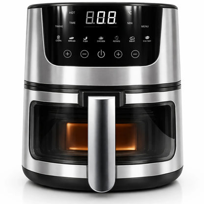RETOO oro gruzdintuvė AIR FRYER 7L orkaitė 1500W 7 režimai