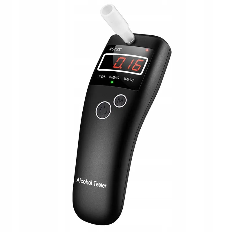 RETOO R-E263 tikslus skaitmeninis alkoholio matuoklis su LCD ekranu ir 10 kandiklių