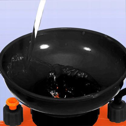 RETOO rankinis slėginis sodo purkštuvas augalams su ilgu 58 cm vamzdeliu, 5 l
