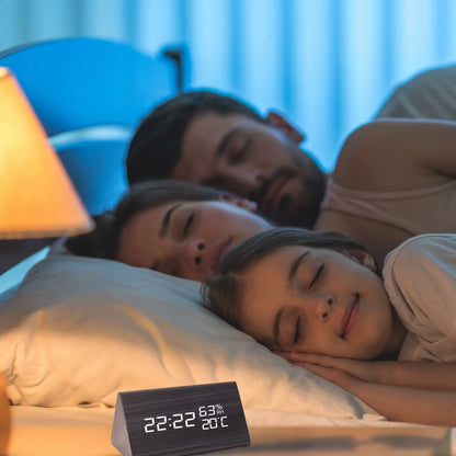 RETOO skaitmeninis žadintuvas su termometru