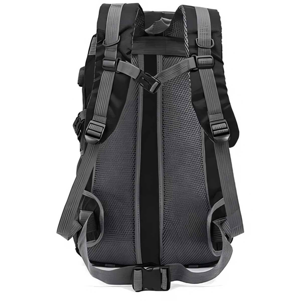 RETOO SR325 turistinė, kelioninė ir žygių kuprinė, juoda, iki 40 l