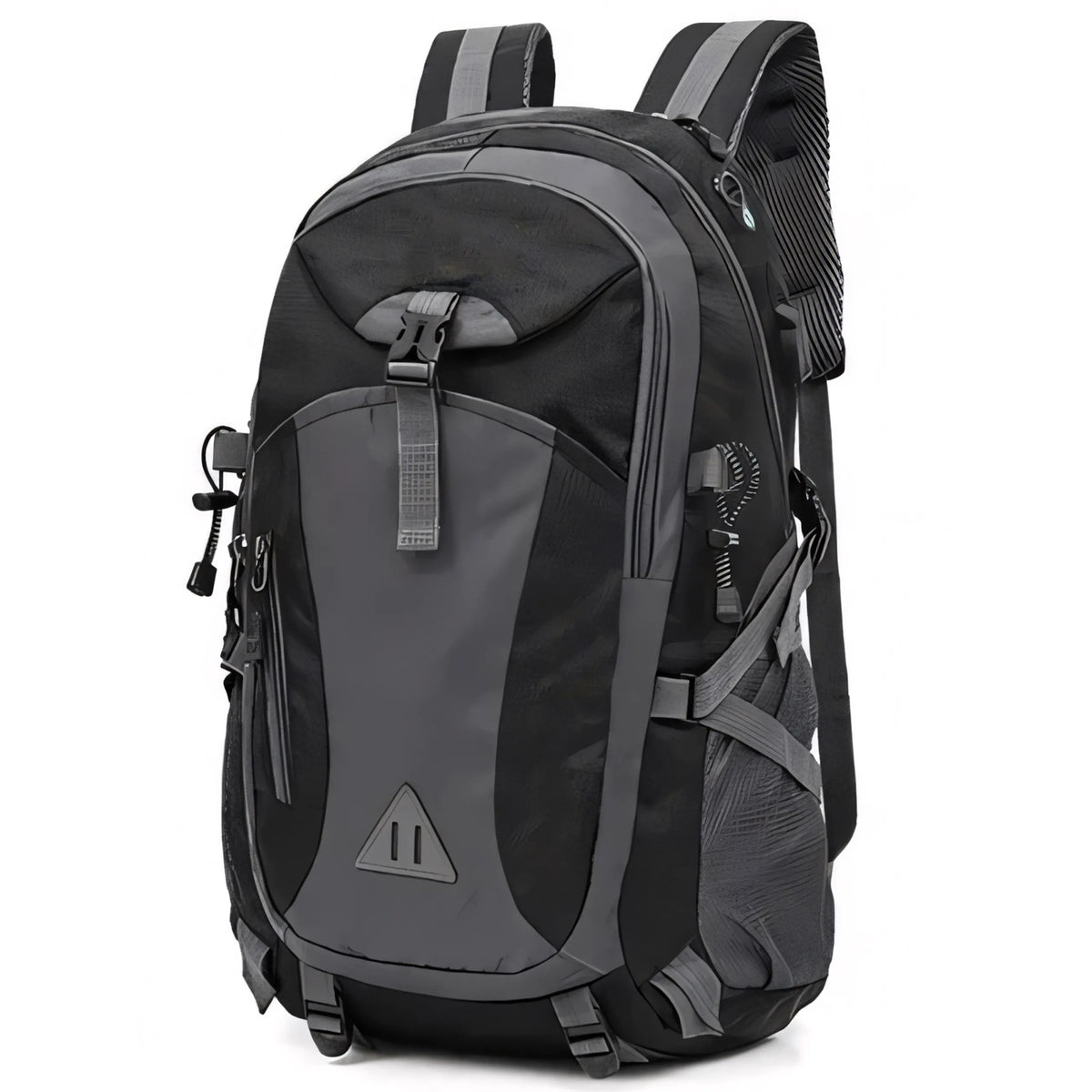 RETOO SR325 turistinė, kelioninė ir žygių kuprinė, juoda, iki 40 l