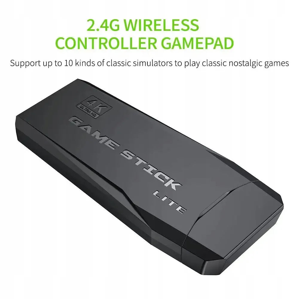 RETRO vaizdo žaidimų konsolė 2.4G 2 VALDIKLIAI 20000 ŽAIDIMŲ 64 GB BOYHOM 4K