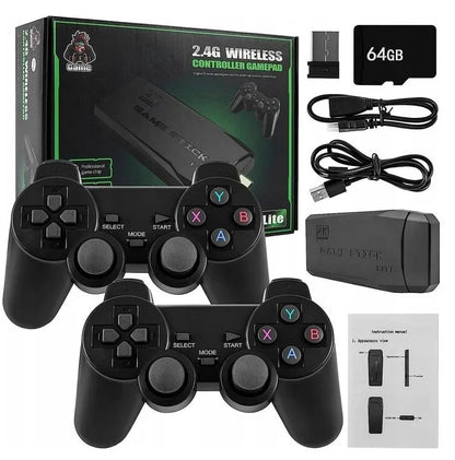 Retro žaidimų konsolė 4K BOYHOM, 64 GB, 20000 žaidimų, HDMI