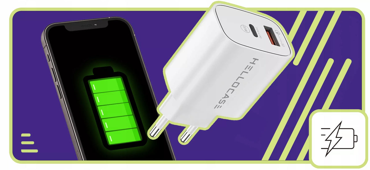 Rinkinys | Greitas sieninis USB TYPE-C įkroviklis + TYPE C laidas | PD20W 3000mA