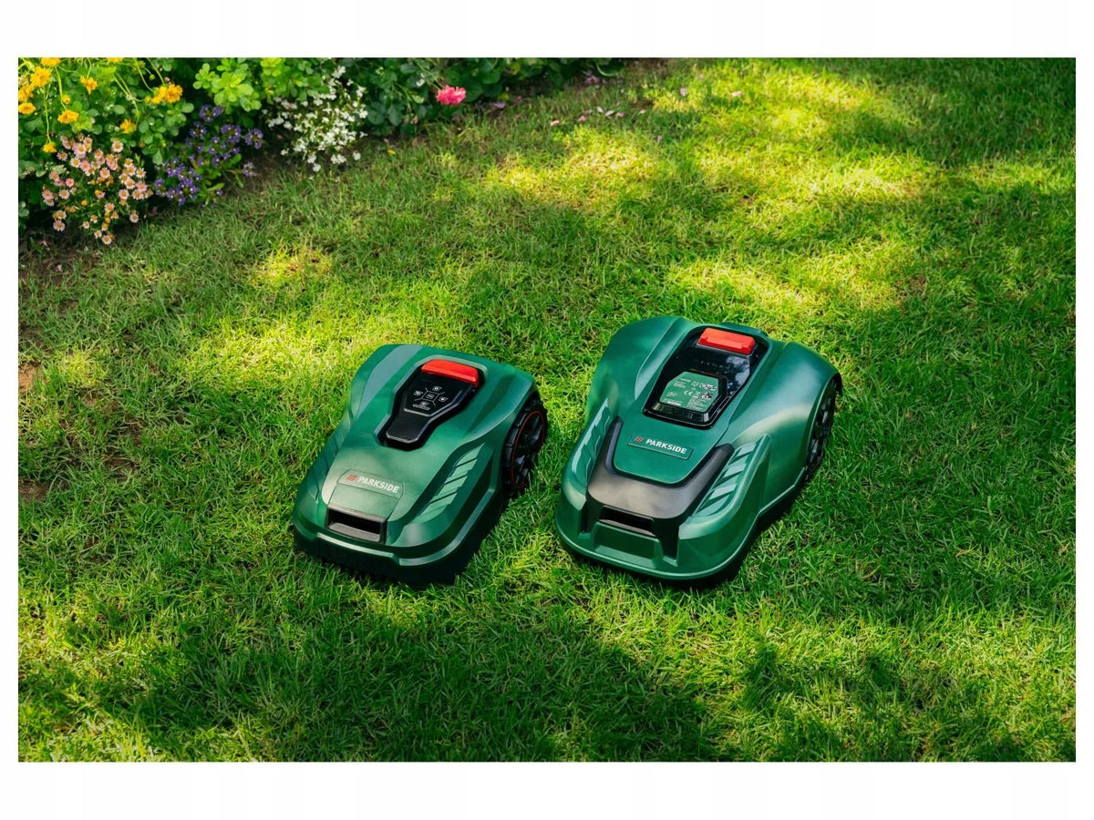 Robotė vejapjovė Parkside PAMRC 250 A1 CITY 20V 2Ah 250m² X20V