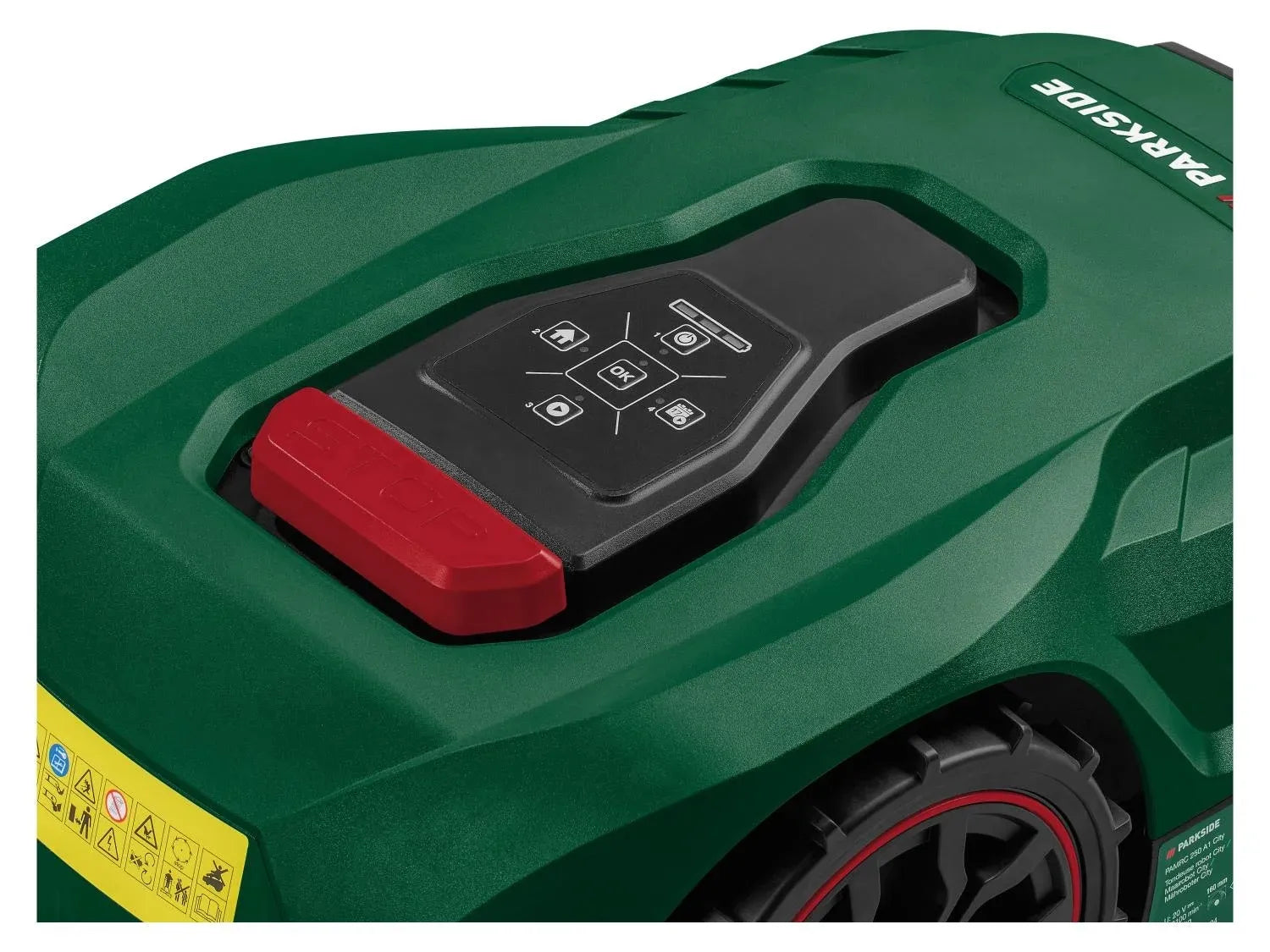 Robotė vejapjovė Parkside PAMRC 250 A1 CITY 20V 2Ah 250m² X20V