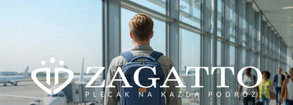 RYANAIR kuprinė kelionėms lėktuvu 40x30x20 kabininis bagažas ZAGATTO