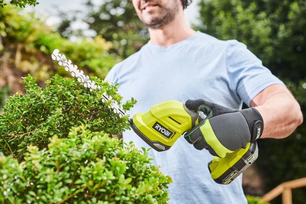 „Ryobi ONE+“ akumuliatorinės žirklės krūmams ir žolei 18 V RY18GSA-0