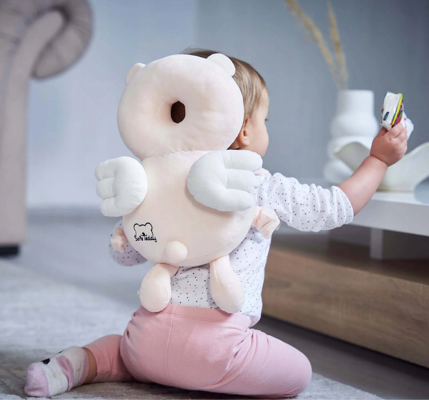 SafeTeddy meškučio formos diržai saugiam vaikščiojimo mokymuisi