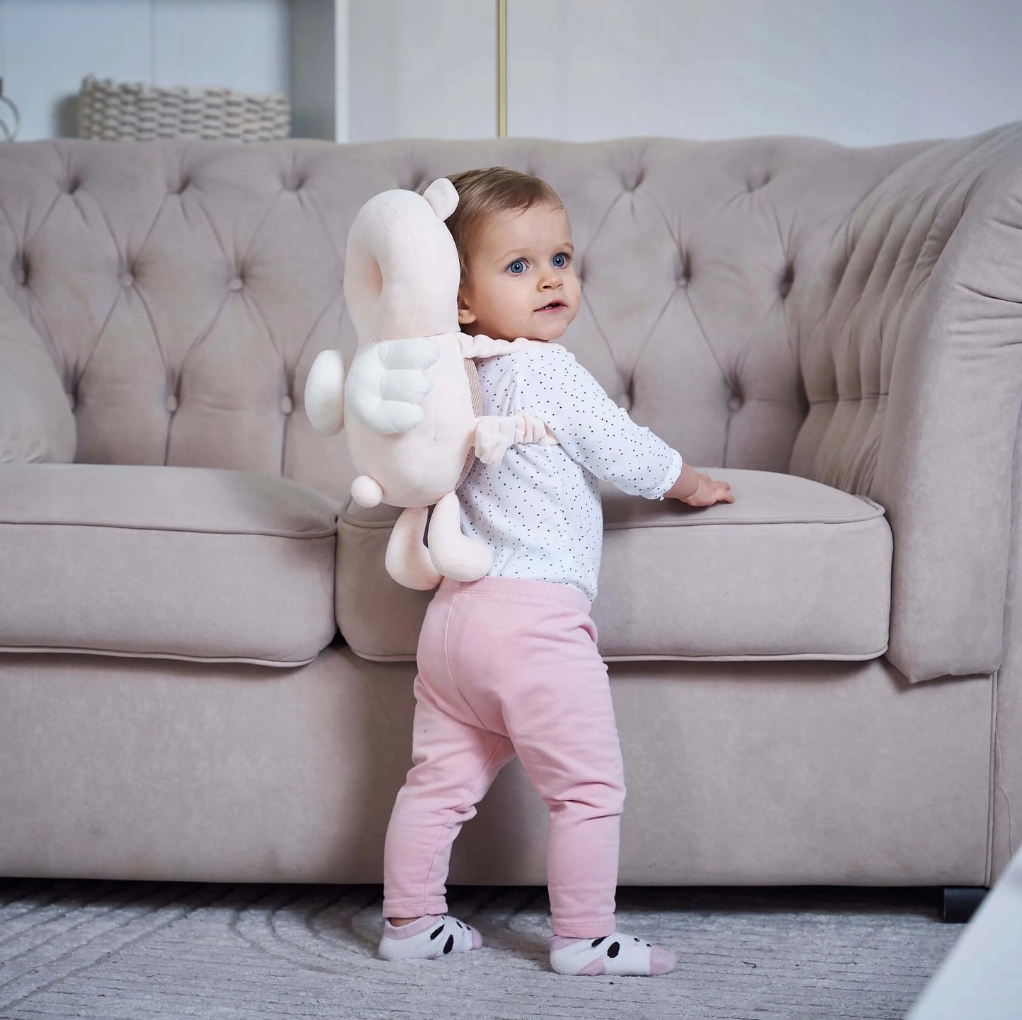 SafeTeddy meškučio formos diržai saugiam vaikščiojimo mokymuisi