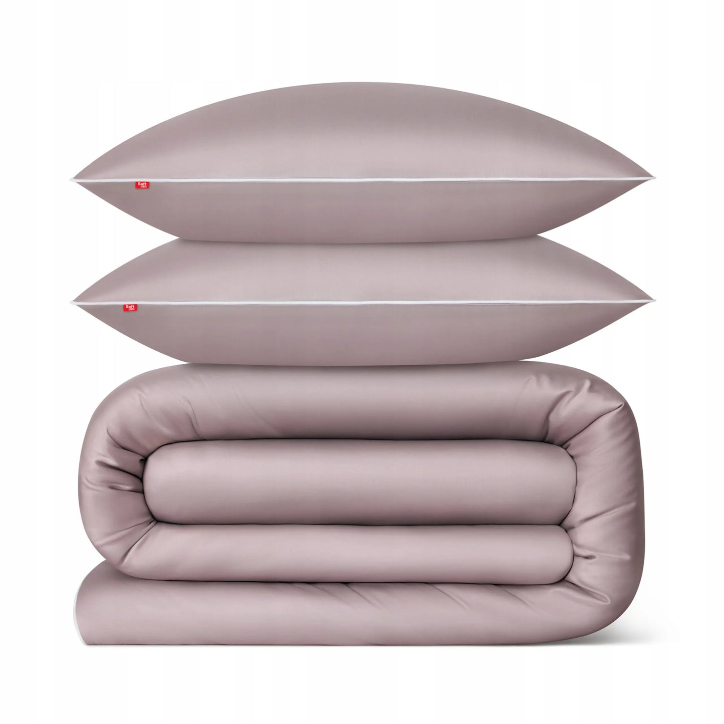 Satininė patalynė 200x220 + 2 užvalkalai 70x80, 100% medvilninės patalynės komplektas