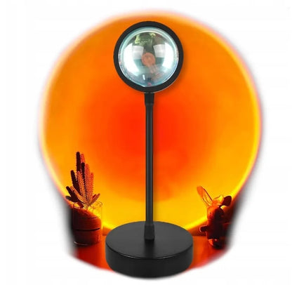 Saulėlydžio projektorius SUNSET – saulėtekio ir saulėlydžio projekcinė lempa | LED, USB